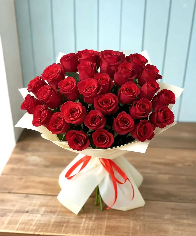 Букет 29 Красных роз в Мордвес