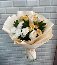 Букет цветов из:  Розы и Хризантемы в Мордвес