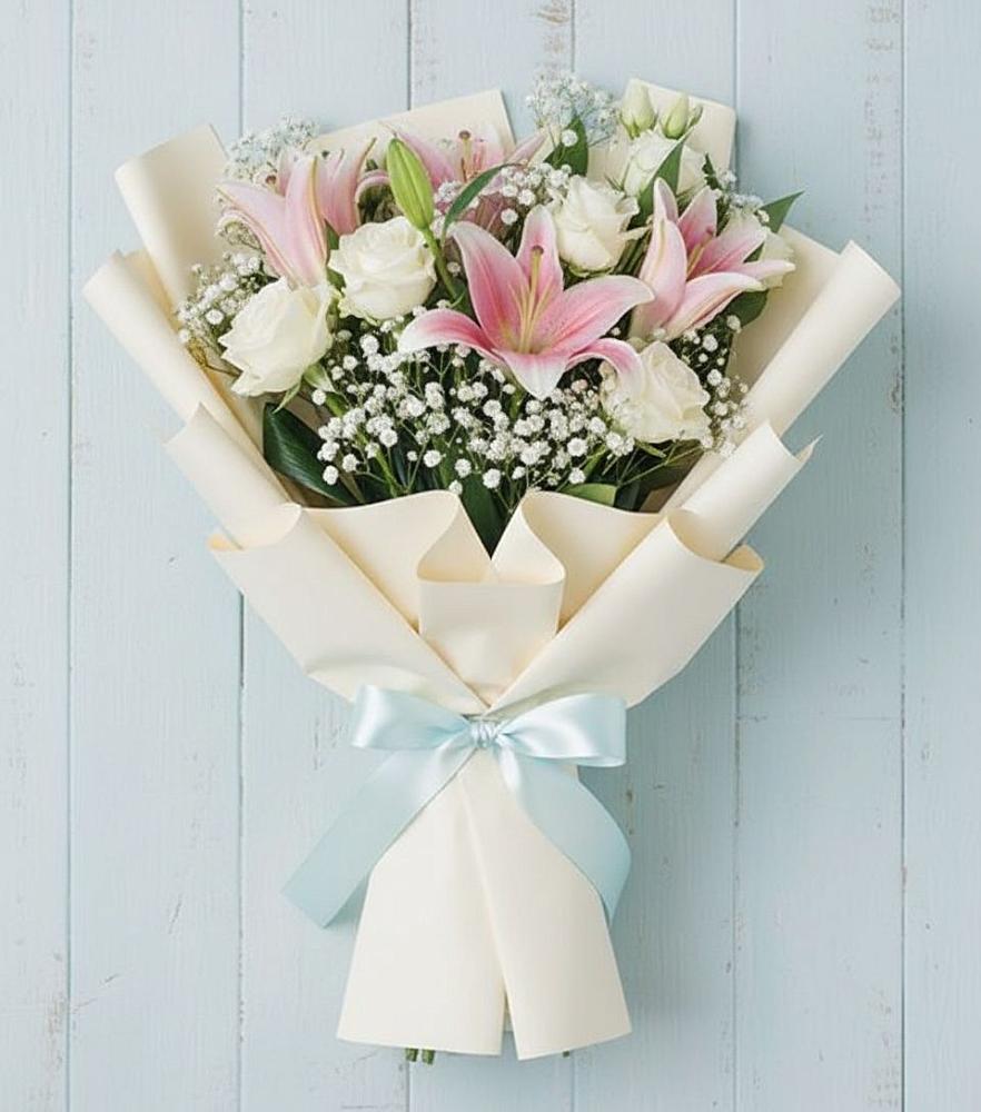 Букет цветов из: Лилии в Мордвес