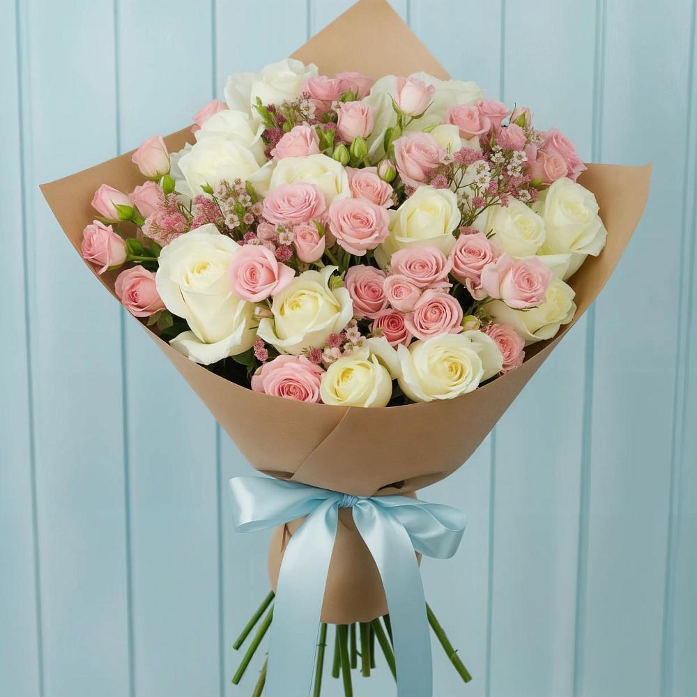 Букет цветов из: Розы в Мордвес