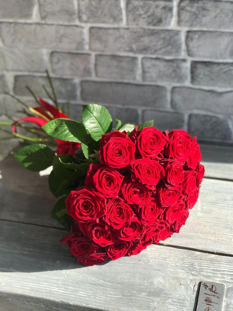 Букет Красные розы Фридом в Мордвес