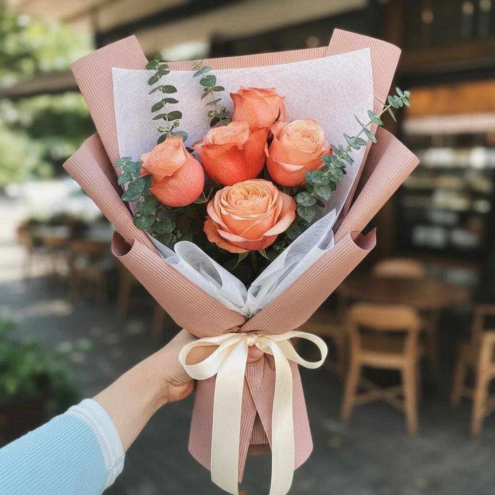 Букет цветов из: Розы в Мордвес