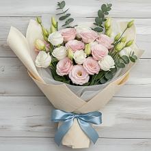 Букет цветов из:  Лизиантусы в Мордвес