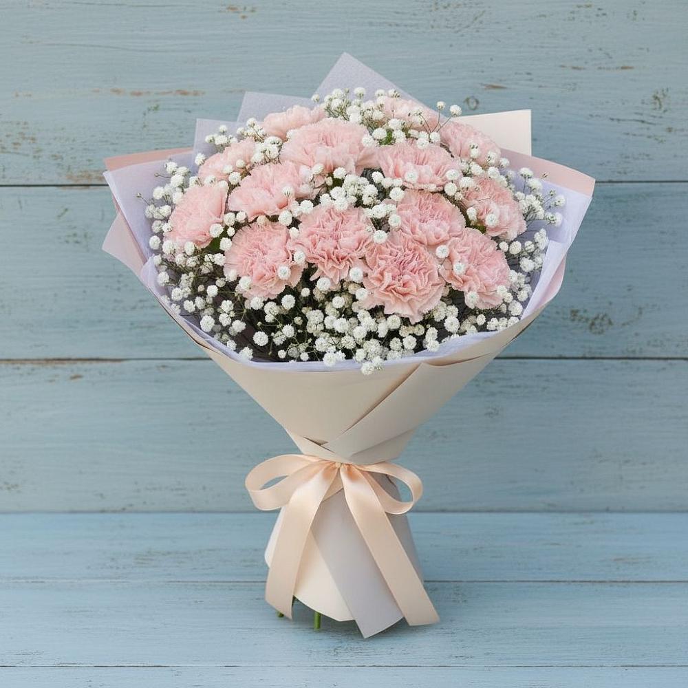 Букет цветов из: Гвоздики в Мордвес