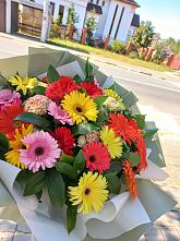Букет цветов из:  Герберы #REPLACE_PRED# Мордвес