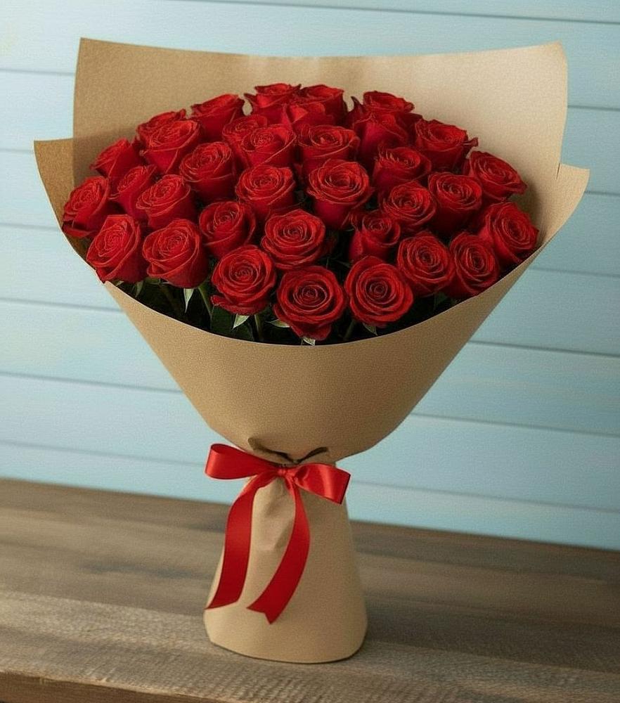 Букет Красные розы Милано в Мордвес