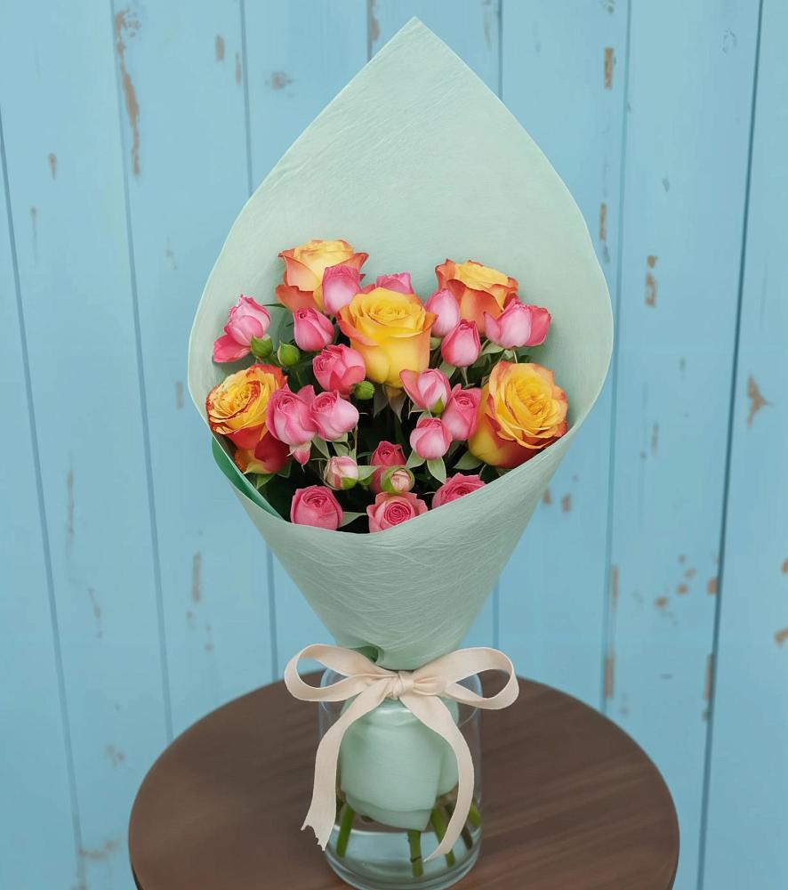 Букет цветов из: Розы в Мордвес