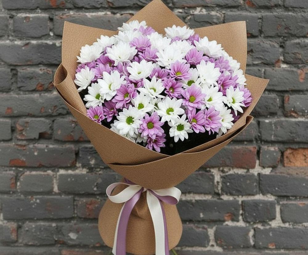Букет цветов из: Хризантемы в Мордвес