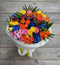 Букет цветов из:  Розы и Хризантемы #REPLACE_PRED# Мордвес