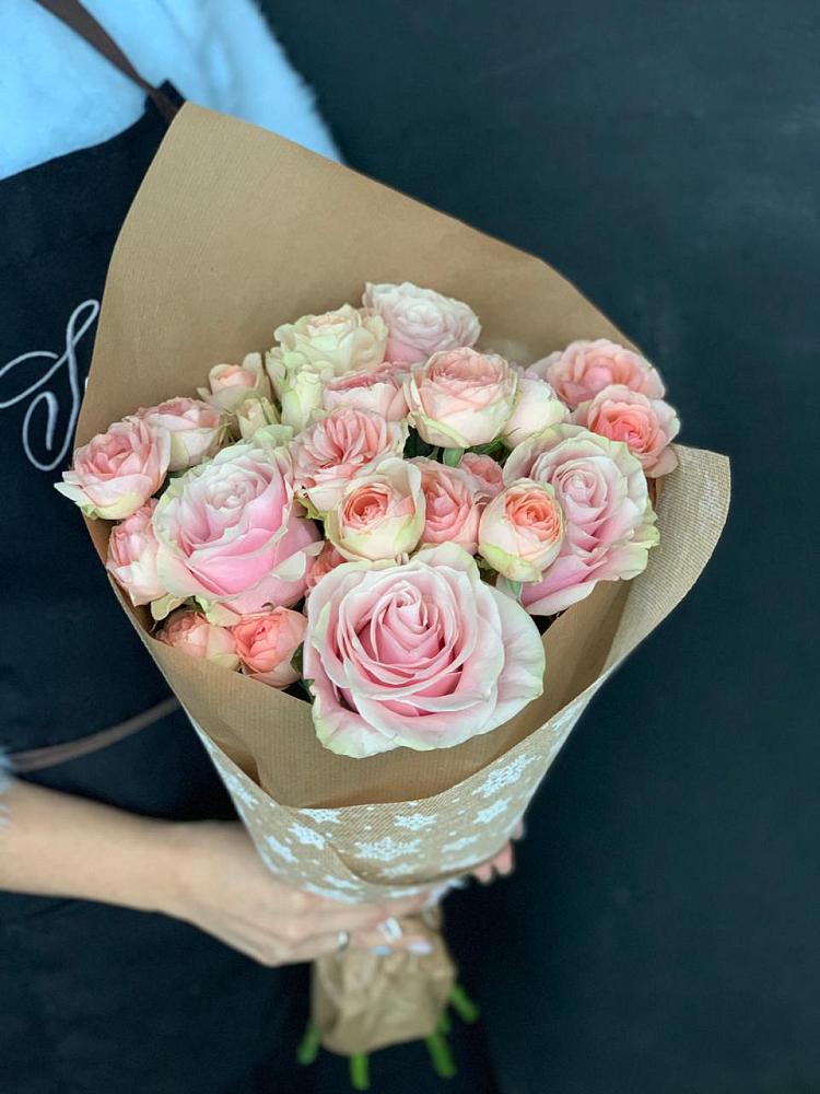 Букет цветов из: Хризантемы и Розы в Мордвес