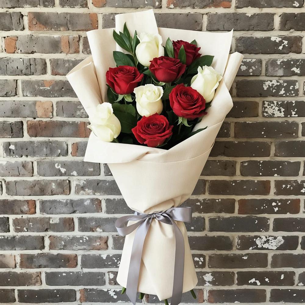 Букет цветов из: Розы в Мордвес