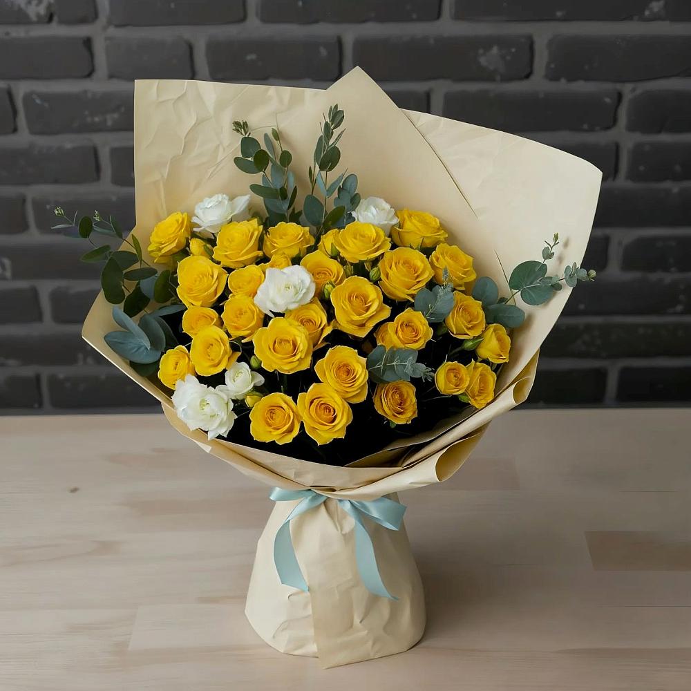 Букет цветов из: Розы в Мордвес