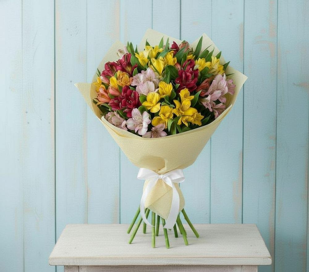 Букет цветов из: Альстромерии в Мордвес