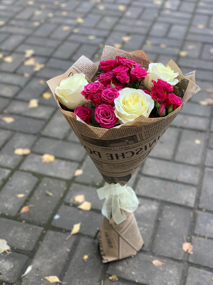 Букет цветов из: Розы в Мордвес