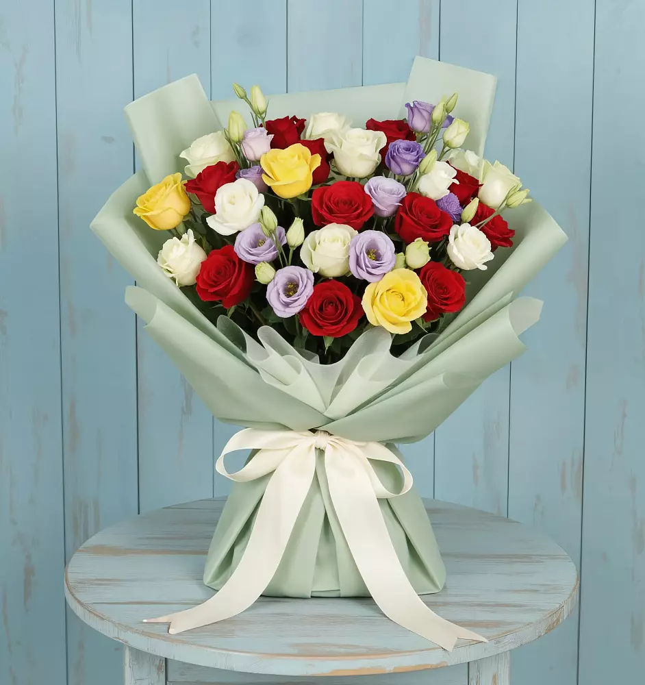 Букет цветов из: Розы в Мордвес