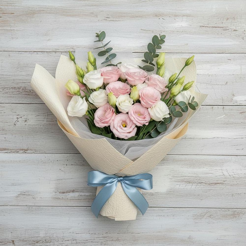 Букет цветов из: Лизиантусы в Мордвес